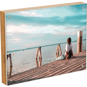 Bamboo Magnetic Frame 15x20 cm