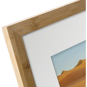 Wooden frame Bamboo 30x40 cm