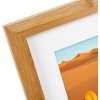 Gallery Frame Bamboo for 4 pictures 10x15 cm