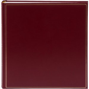 Jumbo Photo Album Classic bordeaux