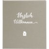 Guestbook Herzlich Willkommen 23x25 cm