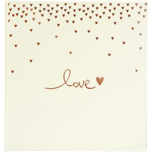 Wedding Album Raining Hearts peach