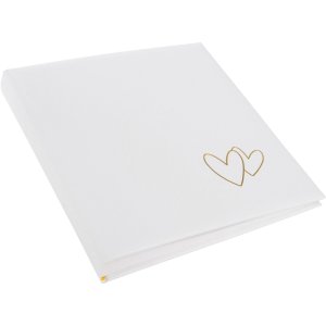 Goldbuch XL Wedding Album Cuori 30x31 cm 100 white sides