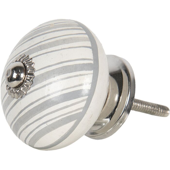 Doorknob Ø 4 cm white 64700