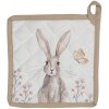 Clayre & Eef Potholder 20x20 cm beige REB45