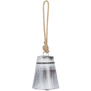 Bell Ø 7x9 cm grey 64570