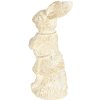 Decoration rabbit 4x4x11 cm white 6PR3079W