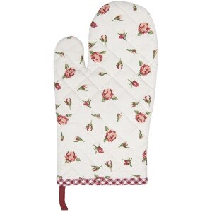 Oven glove 16x30 cm red ROR44