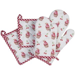 Oven glove child 12x21 cm multicoloured  CUP44K