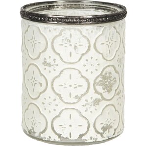 Tealight - candle holder Ø 9x11 cm white 6GL2890