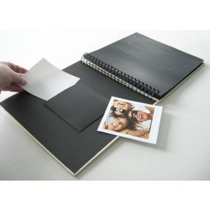 spiral bound photo album FUN - cream