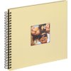 spiral bound photo album FUN - cream