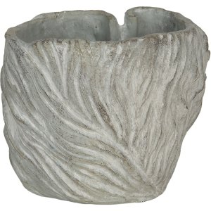 Flowerpot 16x14x13 cm grey 6TE0319S