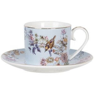 Cup and saucer 11x8x7 - Ø 16x2 cm - 0.22L...