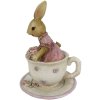 Decoration rabbit 8x8x11 cm multicoloured  6PR3327