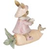 Decoration rabbit 13x5x11 cm multicoloured  6PR3300