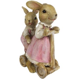 Clayre & Eef 6PR3296 Home Accessories Rabbit 8x4x11...