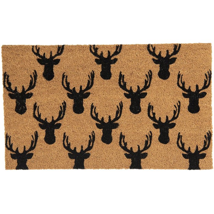 Doormat 75x45x1 cm brown MC168