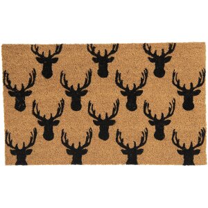 Doormat 75x45x1 cm brown MC168