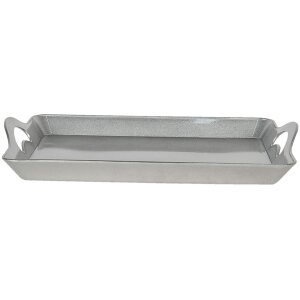 Tray  45x32x3 cm silver 64599ZI