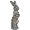 Decoration rabbit 10x6x21 cm brown 6PR3088CH