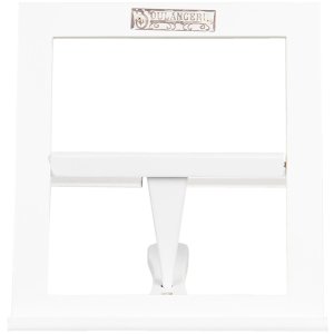 Book stand 28x30x4 cm white 6H1635W