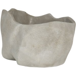 Flowerpot 21x19x14 cm beige 6TE0330L