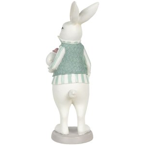 Decoration rabbit boy 10x10x25 cm multicoloured  6PR3147