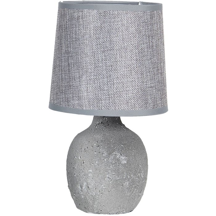 Table lamp Ø 15x26 cm E14-max 1x40W grey 6LMC0014