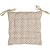 Cushion with foam 40x40 cm beige LEL29