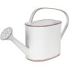 Decoration watering can 40x14x25 cm white 6Y3729W