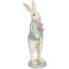 Decoration rabbit boy 12x9x31 cm multicoloured  6PR3145