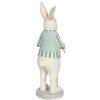 Decoration rabbit boy 12x9x31 cm multicoloured  6PR3145