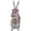 Decoration rabbit 11x10x27 cm multicoloured  6PR3152