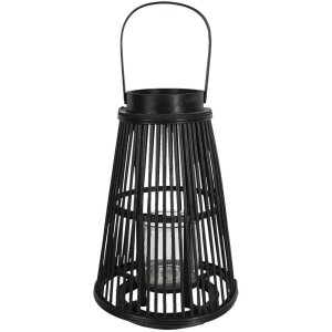 Lantern Ø 28x40 cm black 6RO0495