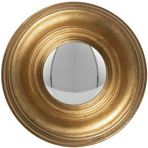 Mirror Ø 19x3 cm gold 62S208