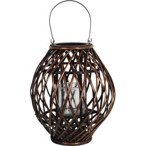 Lantern Ø 34x41 cm brown 6RO0490