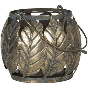 Lantern Ø 17x15 cm brassy 6Y4023