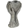 Flowerpot 19x13x34 cm grey 6TE0318L