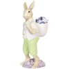 Decoration rabbit boy 11x10x27 cm multicoloured  6PR3125