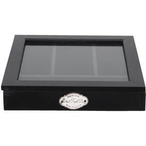 Cutlery tray 30x30x8 cm black 6H1583Z