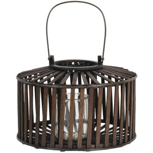 Lantern Ø 33x24 cm brown 6RO0500