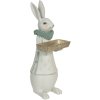 Decoration rabbit girl 15x13x37 cm multicoloured  6PR3155