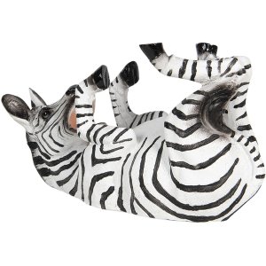 Bottle holder zebra 32x12x18 cm black 6PR2710