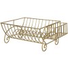 Plate rack 42x29x17 cm gold 6Y2622GO