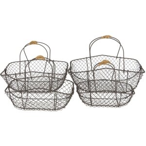 Baskets (set 2 pcs) 38x28x36 - 34x23x32 - 31x20x27 -...