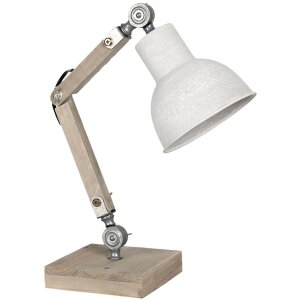 Desk light 15x15x47 cm E27-max 1x60W cream 6LMP494N