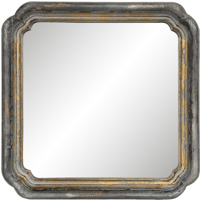 Mirror 44x6x44 cm gold 62S187