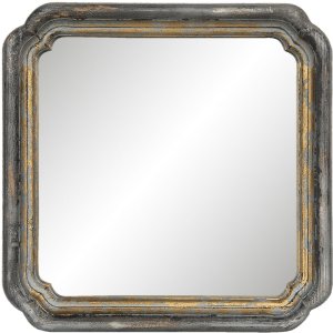 Mirror 44x6x44 cm gold 62S187