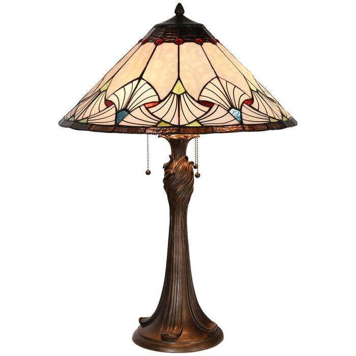 Table lamp Tiffany Ø 51x78 cm multicoloured  5LL-5394